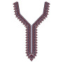 Pakistani Traditional Neck Embroidery Design 14683