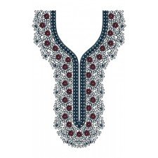 Fancy Attractive Embroidery Neck Pattern 14685 Fancy Attractive Embroidery Neck Pattern 14685