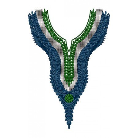 New Neckline Embroidery Design 14922