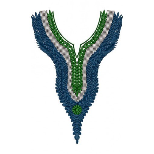 New Neckline Embroidery Design 14922 New Neckline Embroidery Design 14922