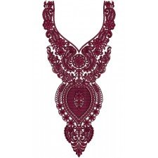 New Neck Embroidery Design 14938
