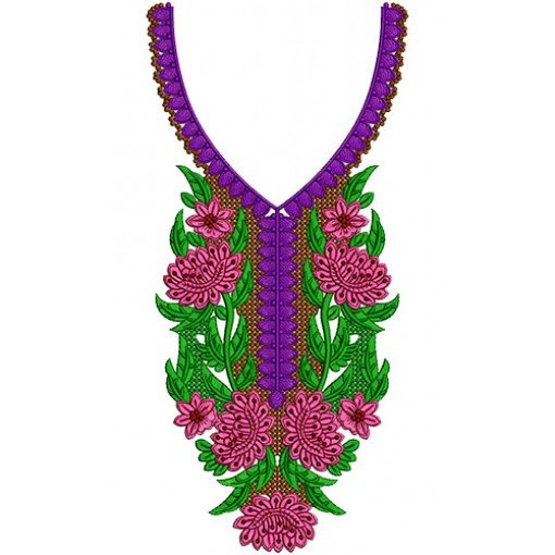 Embroidery Design For Ladies Suits 14940