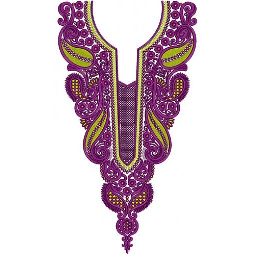 Indian Neck Embroidery Design 14945 Indian Neck Embroidery Design 14945