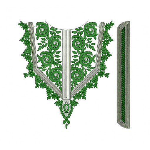 Embroidery Neck Design 14959 Embroidery Neck Design 14959