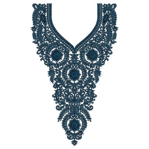 Latest Farasha Jalabiya Neck Embroidery Design 15338 Latest Farasha Jalabiya Neck Embroidery Design 15338