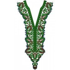 Delightful Arabian Long Neck Embroidery Design 15448 Delightful Arabian Long Neck Embroidery Design 15448