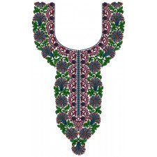 Indian Suit Neck Embroidery Design 15479 Indian Suit Neck Embroidery Design 15479