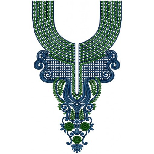 Stylish Neck Embroidery Design 15484 Stylish Neck Embroidery Design 15484
