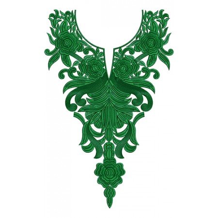 Lahore Clothing Latest Embroidery Neck Design 15492