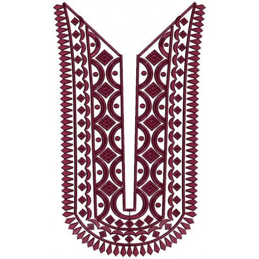 Muslim Dress Neck Embroidery Design 15493 Muslim Dress Neck Embroidery Design 15493