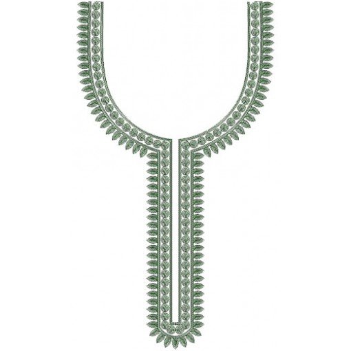 Nice Neck Embroidery Design DST 25934 Nice Neck Embroidery Design DST 25934