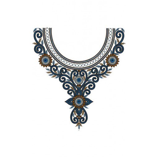 Beautiful Embroidery Neck Design 15760 Beautiful Embroidery Neck Design 15760