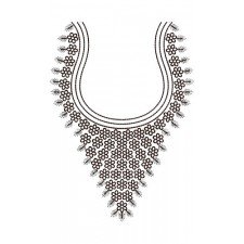 Traditional Neck Embroidery Design 15761 Traditional Neck Embroidery Design 15761