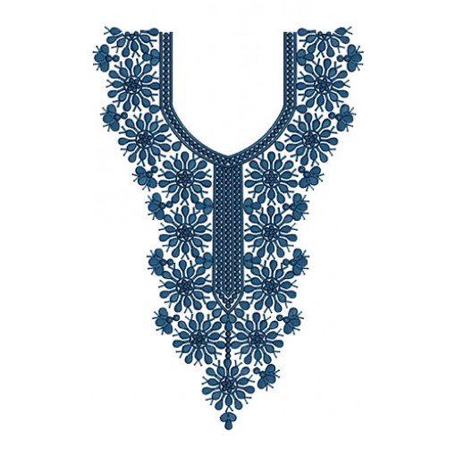Dress Neck Embroidery Design 15784 Dress Neck Embroidery Design 15784