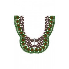 Attractive Embroidery Neck Design 15786 Attractive Embroidery Neck Design 15786