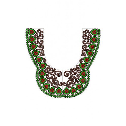 Attractive Embroidery Neck Design 15786 Attractive Embroidery Neck Design 15786
