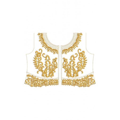 Fine Embroidery Neck Design 15791 Fine Embroidery Neck Design 15791
