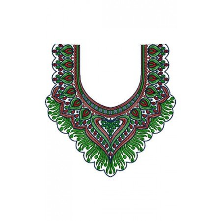 New Arrival Embroidery Neck Designs 15813