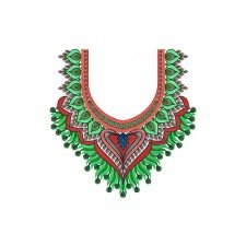 Machine Embroidery Neck Designs 15814 Machine Embroidery Neck Designs 15814