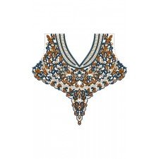 Nice Neck Embroidery Designs 15815