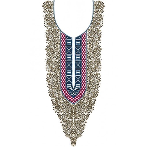 Neck Anarkali Suit Design 16231