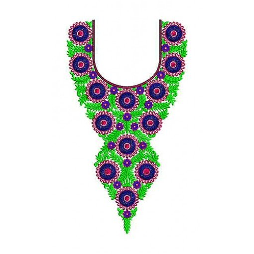 Punjabi Suits Neck Design 16482