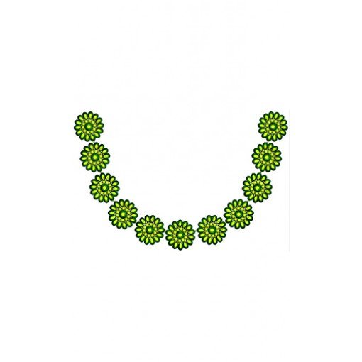 Flower Loop Neck Design 16483
