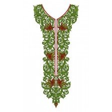 Fancy kurti Neck Embroidery Design 16667
