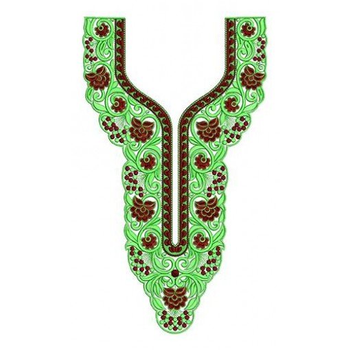 Victorian Gowns Embroidery Design 16796