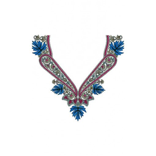 Stylish Designer Neck Embroidery 16900 Stylish Designer Neck Embroidery 16900