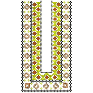 Ukrainian Mens Folk Shirt Design 17091