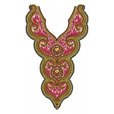 Traditional Bedouin Dress Embroidery Design