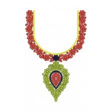 Russian Town Costume Dress Embroidery Design