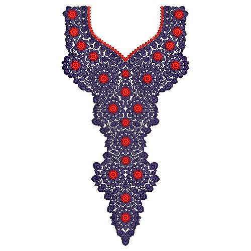 Konark Dance Dress Embroidery Design
