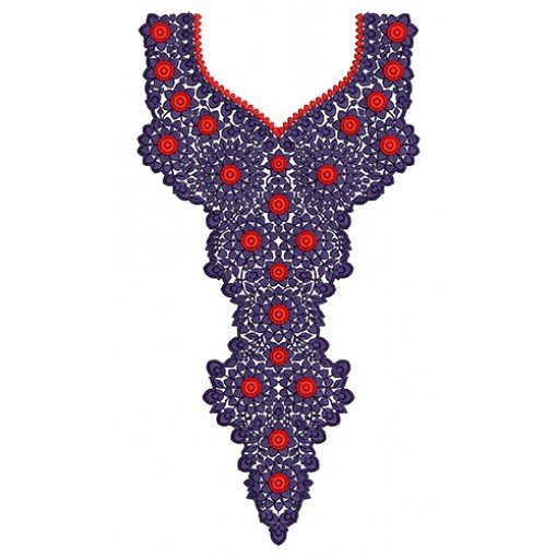 Konark Dance Dress Embroidery Design
