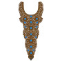 Bohemian Dress Neck Embroidery Design