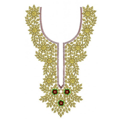 Cotton Night Dress Neck Embroidery Design Cotton Night Dress Neck Embroidery Design