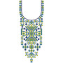Palestinian Dress Neck Embroidery