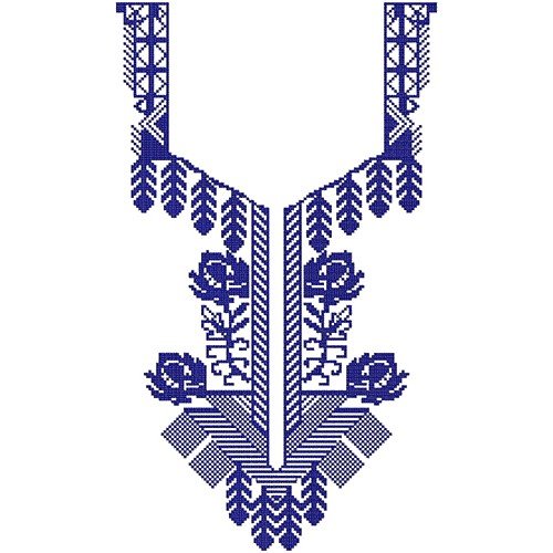 Kaftan Dress Neck Embroidery Design