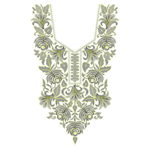 Chain Stitch Machine Embroidery Designs 17604