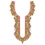 Traditional Palestinian Neck Embroidery Design