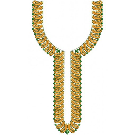 Long islamic Tunic Top Neck Embroidery Design