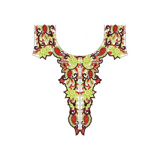 Woolen Jackets Embroidery Neck Design
