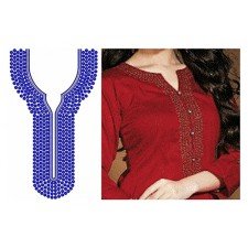 Kurti Neck Embroidery Designs 17779 Kurti Neck Embroidery Designs 17779