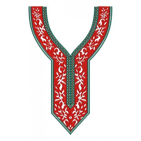 Sansa Dress Neck Embroidery Design