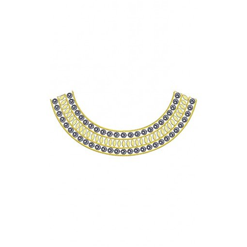 Women One Piece Dress Embroidery Neck Design
