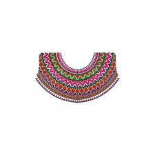 Uzbekistan Women Clothing Embroidery Neck Design