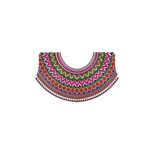 Uzbekistan Women Clothing Embroidery Neck Design