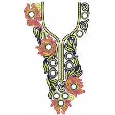 Indian Wear Neck embroidery Design