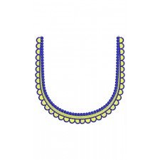 Sweet Neck Embroidery Design 18251